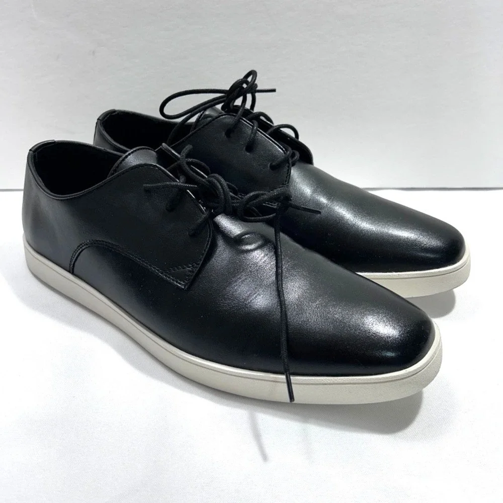 Alfani Men's Caidwell Black Dress Shoes Black US 11M ‎ Stylish Comfort